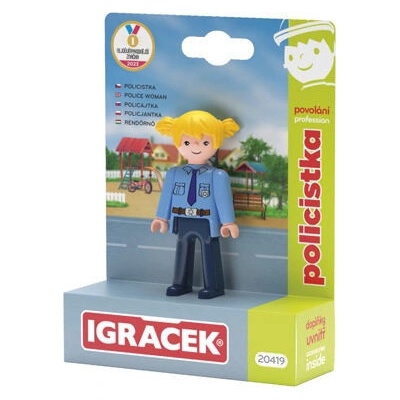 Efko IGRÁČIK Policistka figúrka s príslušenstvom