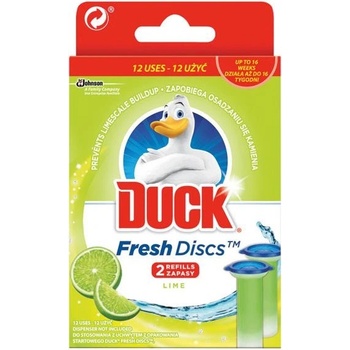 Duck Fresh Discs čistič WC Limetka nápln 2x36 ml