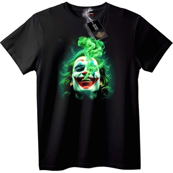NOONEBRAND Тениска Joker зелен дим - L, White