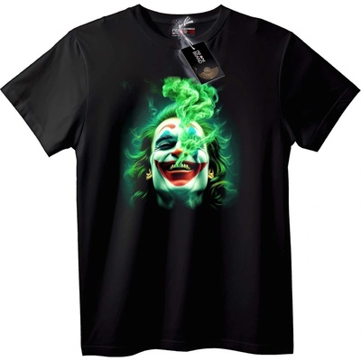 NOONEBRAND Тениска Joker зелен дим - L, White