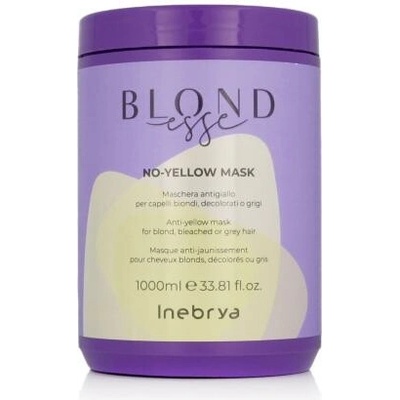 Inebrya BLONDesse No-Yellow Mask maska na vlasy farbené 1000 ml