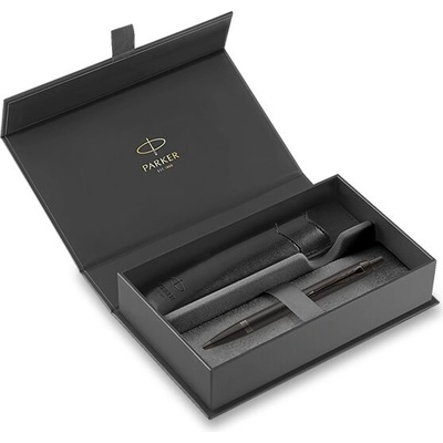 Parker IM Achromatic Black BT kuličkové pero dárková sada s pouzdrem 1502/3297610 – Zboží Živě