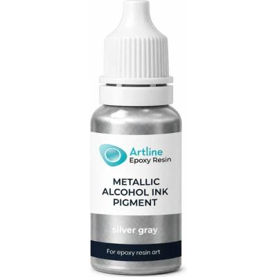 Artline Group metalický alkoholový inkoust silver gray 10 ml