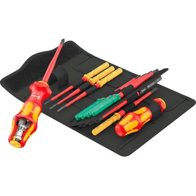 Wera 006640 Výmenné skrutkovacie čepele VDE Kraftform Kompakt Turbo i 1 TIE (Sada 16 dielov)