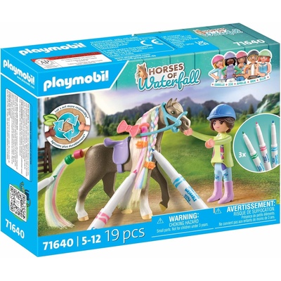 Playmobil 71640 playmobil - Комплект конче и фигурка с маркери за оцветяване (71640)
