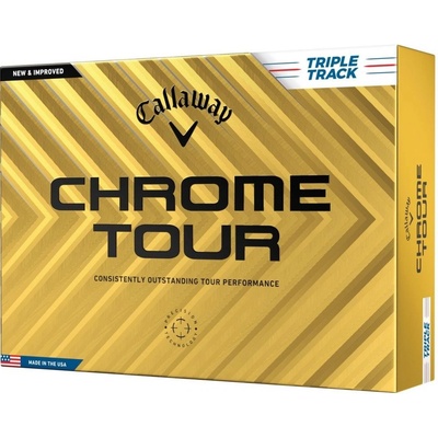 Callaway Chrome Tour Triple Track 24 bílé 3 ks – Zboží Dáma