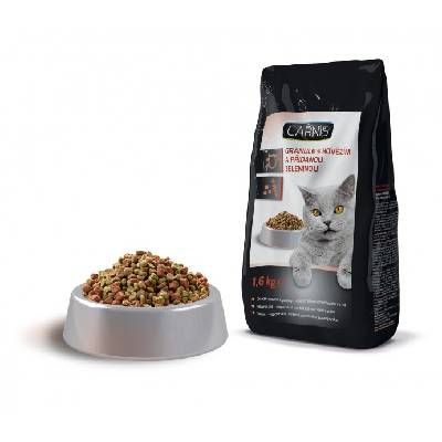 Carnis granule pre mačky hovädzie 1,6kg