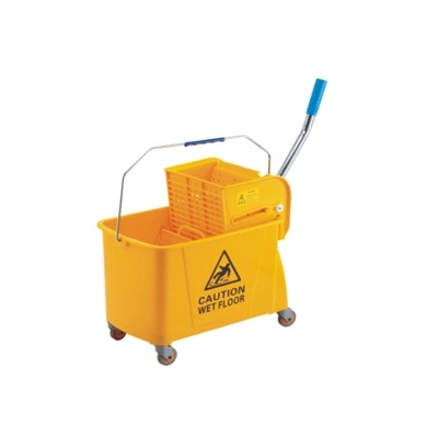 Chef`n GX-101VL-Единична количка за почистване с преса ЖЪЛТО 20lt. 28x49x69cm (0114144)