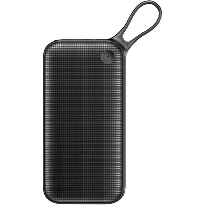 Baseus Powerful QC 3.0 Power Bank 20000 mAh - външна батерия с два USB изхода и USB-C порт и с технология за бързо зареждане (черен)