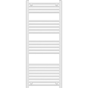 Cascada Стоманена лира за баня Cascada Classic 500 x 1200 мм бяла △T60 614 W (3527433)