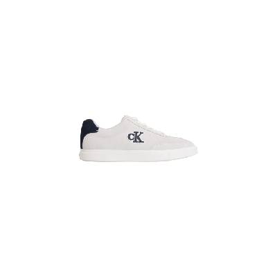 Маратонки CALVIN KLEIN Men's Low-Top Trainers - Off Wht/Ck Nvy