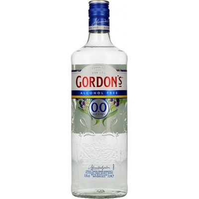 Gordon's Alcohol Free Gin 0,015% 0,7 l (čistá fľaša)