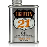 18.21 Man Made Beard Hair And Skin Oil - Noble Oud 60 ml