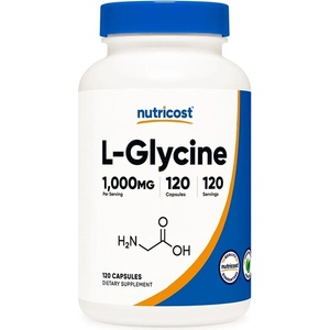 Nutricost Когнитивна функция - Л-Глицин, 1000 mg x 120 капсули (74889 (505101) NC)