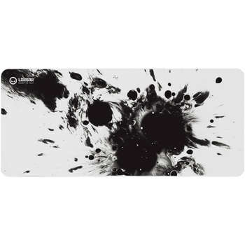 LORGAR Подложка за мишка lorgar mpa14xl (lrg-mpa14xl), 900х400х3мм, Черен/Бял (lrg-mpa14xl)