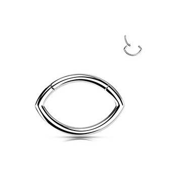 Šperky4U segment helix cartilage tragus piercing titan TIT1163-1210