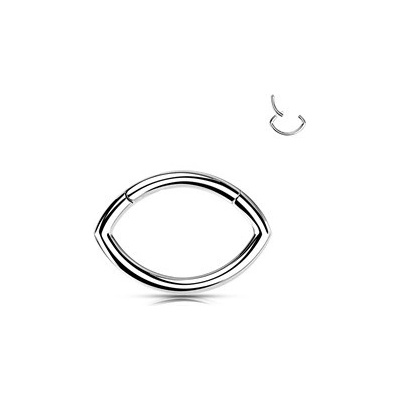 Šperky4U segment helix cartilage tragus piercing titan TIT1163-1210