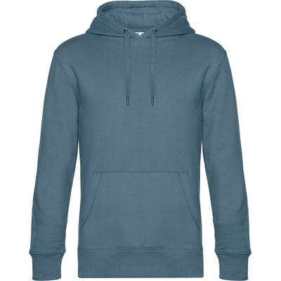 B&C mikina KING Hooded s kapucí pánská COT01U02Kx5700-nordic blue Modrá nordic