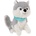 Амек Тойс Плюшена играчка Амек Тойс - Хъски със син шал, 29 cm (30205)