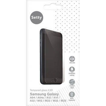SETTY tvrdené sklo 2,5D pre Samsung Galaxy A04 / A04s / A12 / A14 4G / A14 5G / A32 GSM171628