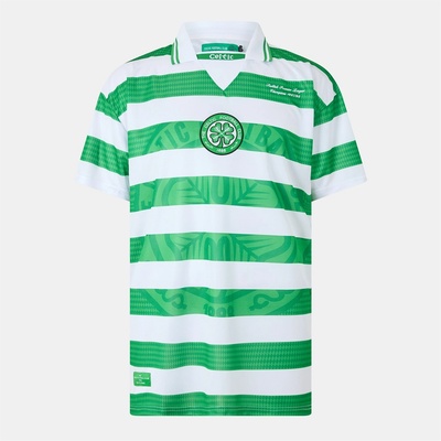 Team Футболна фланелка Team Celtic Home Shirt 1998 Adults - Green/White