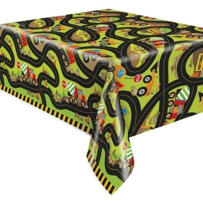 UNIQUE Plastový obrus stavba 137x213 cm
