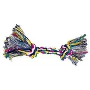 Ferplast Dog toy - Кучешка играчка за дъвчене и дърпане, памучен шнур с два възела, 10 см