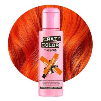 Crazy Color Polotrvalá farba Orange Nº 60 100 ml