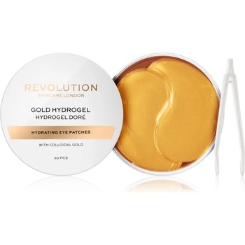 Revolution Skincare Gold Hydrogel хидрогелова маска за зоната около очите със злато 60 бр