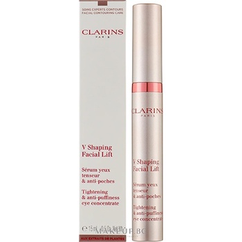 Clarins V Shaping Facial Lift Eye Concentrate стягащ околоочен концентрат против подпухналост унисекс 15 мл