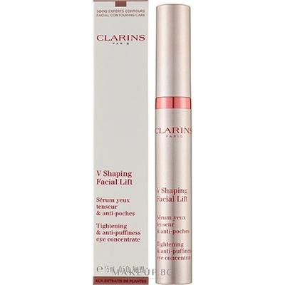 Clarins V Shaping Facial Lift Eye Concentrate стягащ околоочен концентрат против подпухналост унисекс 15 мл