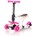 Lorelli emotion Тротинетка 2В1 smart pink flowers (46956)