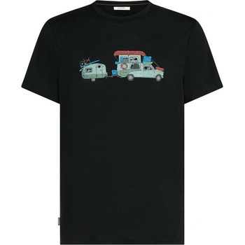 Icebreaker Men Merino 150 Tech Lite SS Tee Transportage Размер: L / Цвят: черен