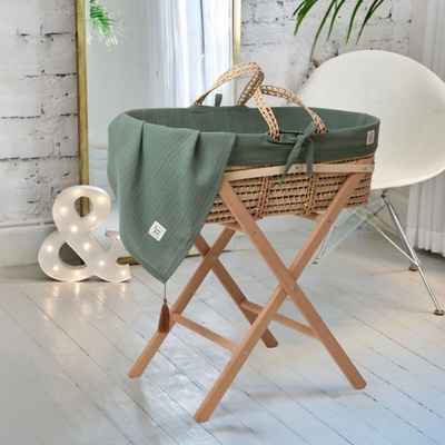 FunnaBaby Kompletní Mojžíšův koš s výbavou Ivy Green – Zboží Dáma