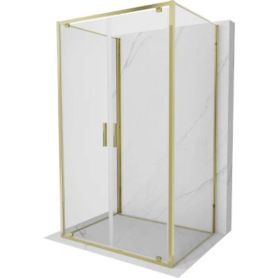 Mexen Exo-3S душ кабина 3-стенна с отваряща се врата 100 x 120 см, прозрачна, (8182-100-120-50-00-3S)