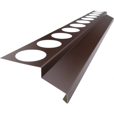 RAL Balkonový profil rohový 7001