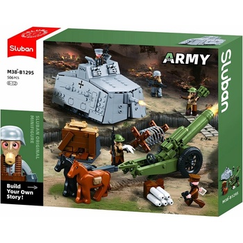 Sluban B1295 Tank WWI 47Vs