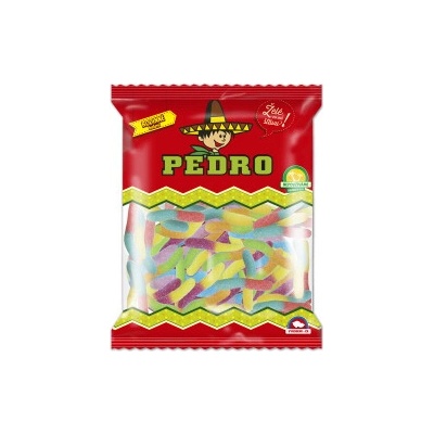 Pedro želé neonoví kyselí červi želé s ovocnou příchutí 1 kg