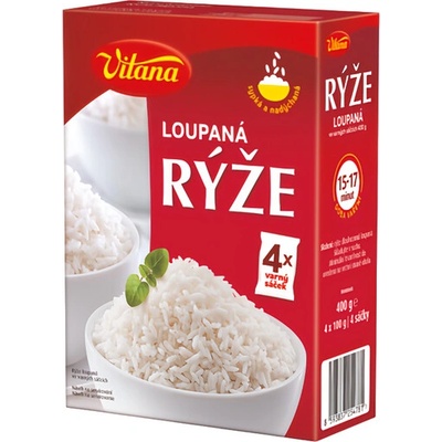 Vitana rýže dlouhozrnná 4 x 100 g