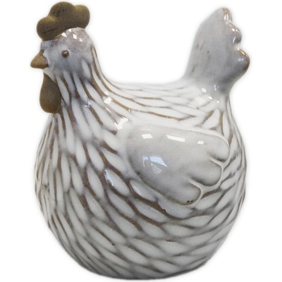 Slepice porcelán 12cm