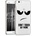 kwmobile Прозрачен калъф с дизайн don't touch my phone за Huawei P8 Lite - черен