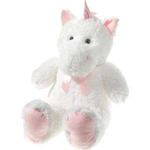 HEUNEC Плюшена играчка Бял еднорог, 60 см
