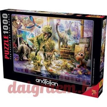 Image 1 of Anatolian Пъзел anatolian 1067 - 1000 части - Динозаврите оживяват (p1067)