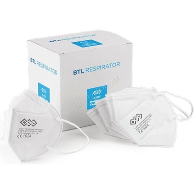 BTL FLAT-FIT Healthcare respirátor FFP2 25 ks