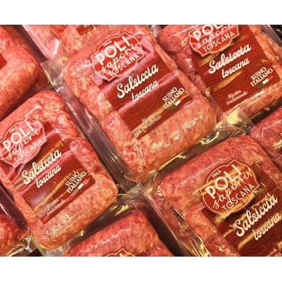Poli sapori Salsiccia čerstvá toskánská klobása 320 g – Zboží Dáma