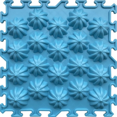 OrtoNature Masážna ortopedická podložka Slnečníky mäkká Tyrkysová