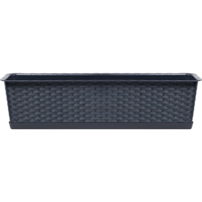 PROSPERPLAST Truhlík s miskou RATOLLA CASE 39,1x17,3 cm antracit