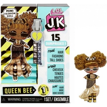 L.O.L. Surprise! J.K. Queen Bee set s doplňky 15 překvapení 1.serie