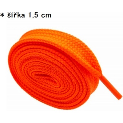 Woodrow široké neon oranžové fluorescentní