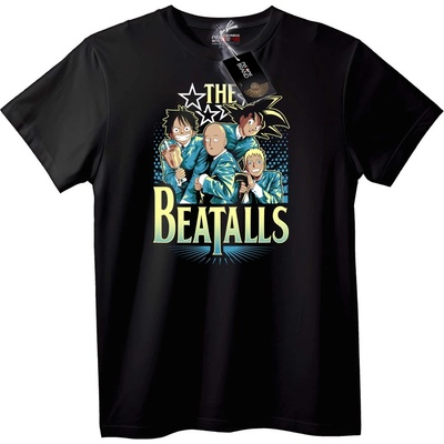 NOONEBRAND Тениска The Beatalls аниме - 2XL, White